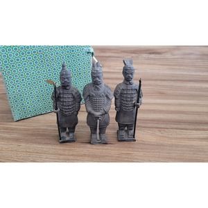 Vtg Chinese Terracotta Warrior Soldier Figurines Statues